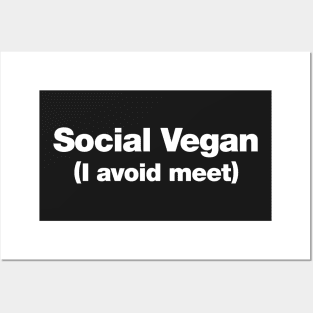 Social Vegan Posters and Art